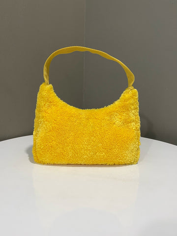 Open image in slideshow, Prada Re-Edition 2000 Bag Yellow Terry