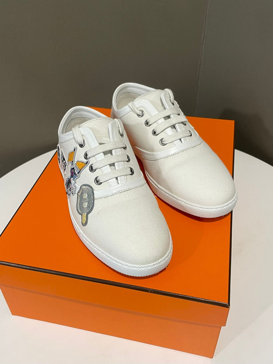 Hermes Innocent Sneakers Blanc Size 36