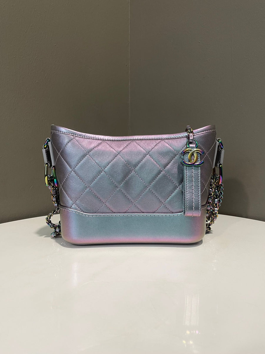 Chanel 17K Quilted Gabrielle Hobo Iridescent Purple – LOVELOTSLUXURY
