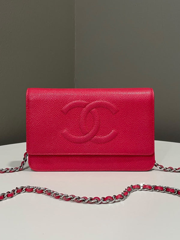 Chanel Timeless CC Wallet on Chain
Red Caviar
