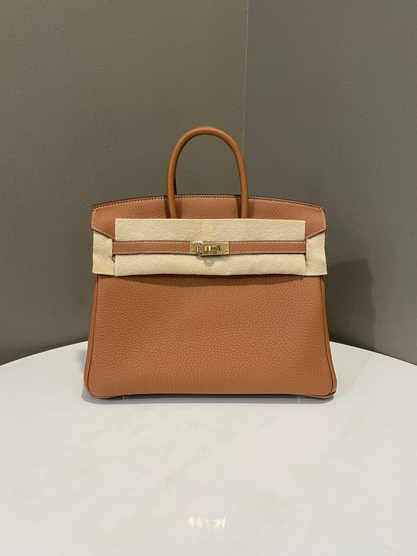 Hermes Birkin 25 Gold Togo