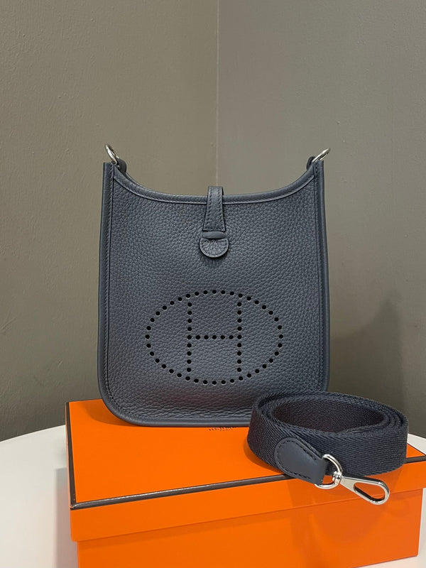 Hermes Mini Evelyn Gris Misty Clemence