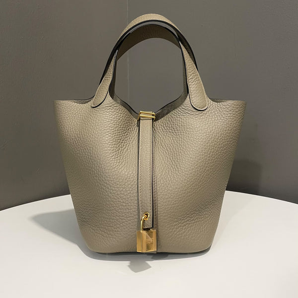 Hermes Picotin 18 Beige Marfa