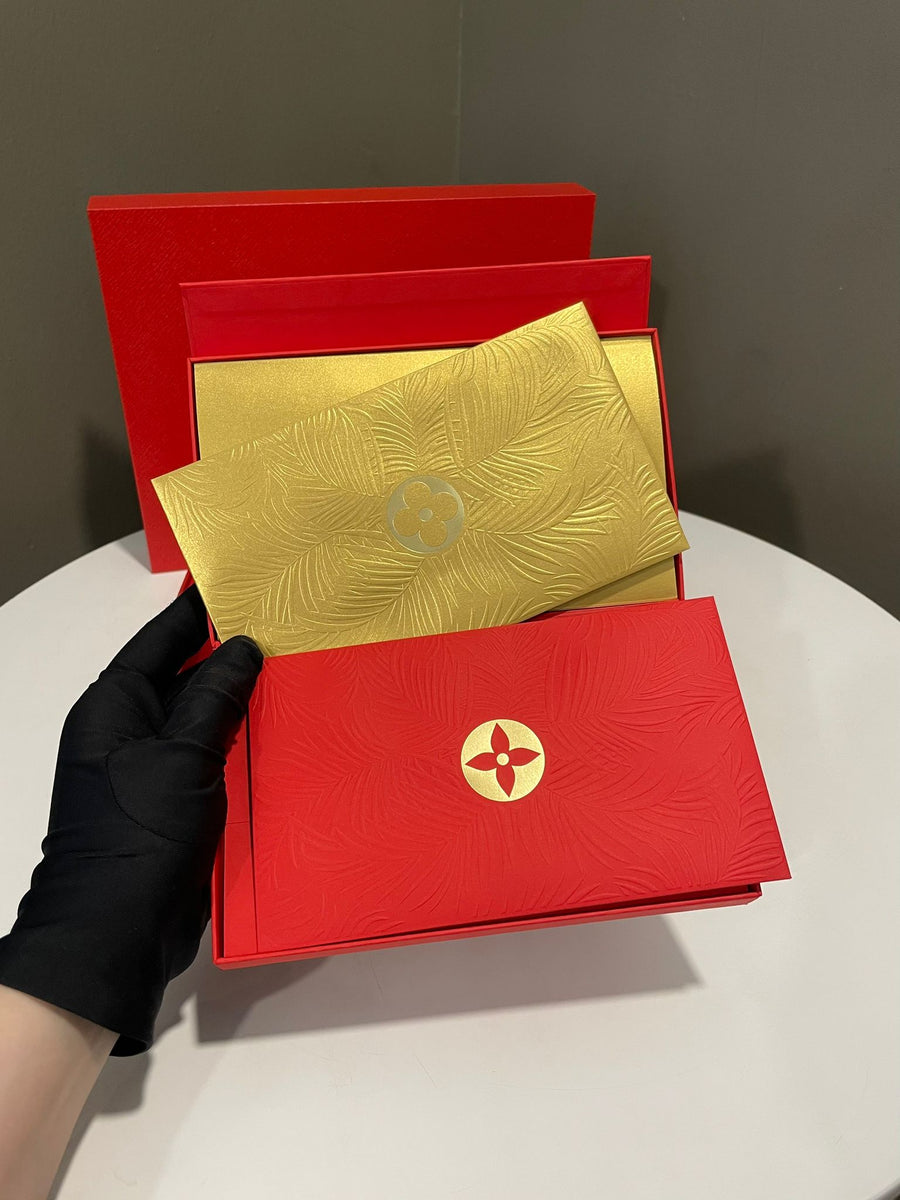 Louis Vuitton & Prada Lunar VIP Red Packet Gift Box (set of 2