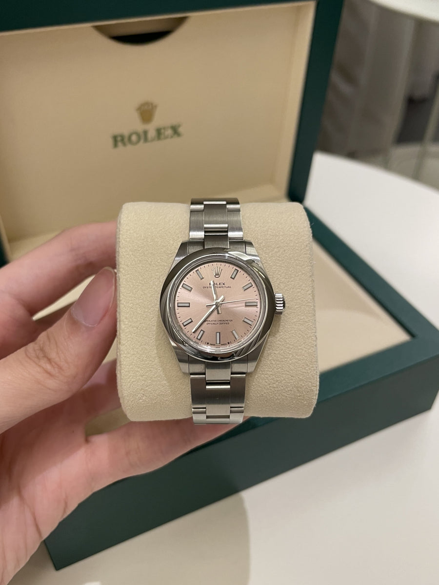 Rolex best sale oyster pink