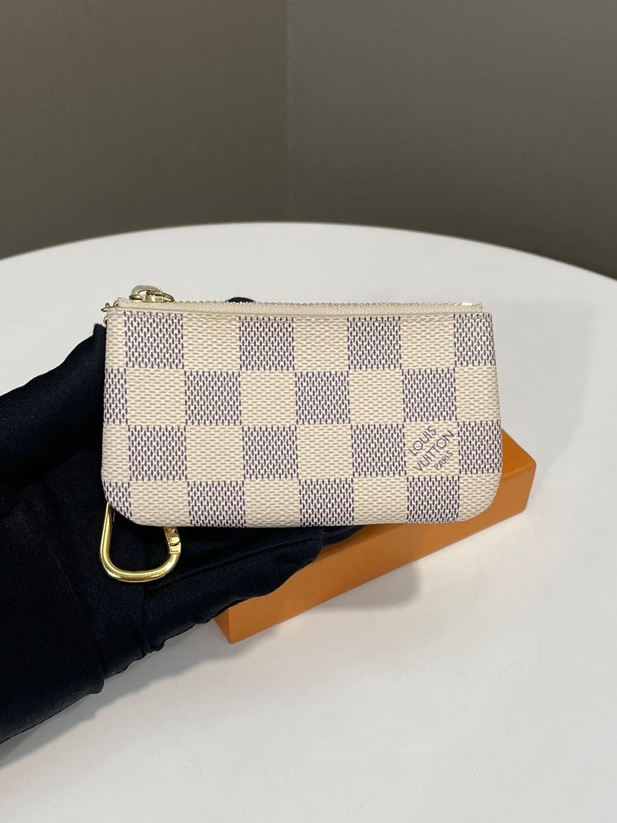 Louis Vuitton Key Cles Pouch Damier Azur – LOVELOTSLUXURY