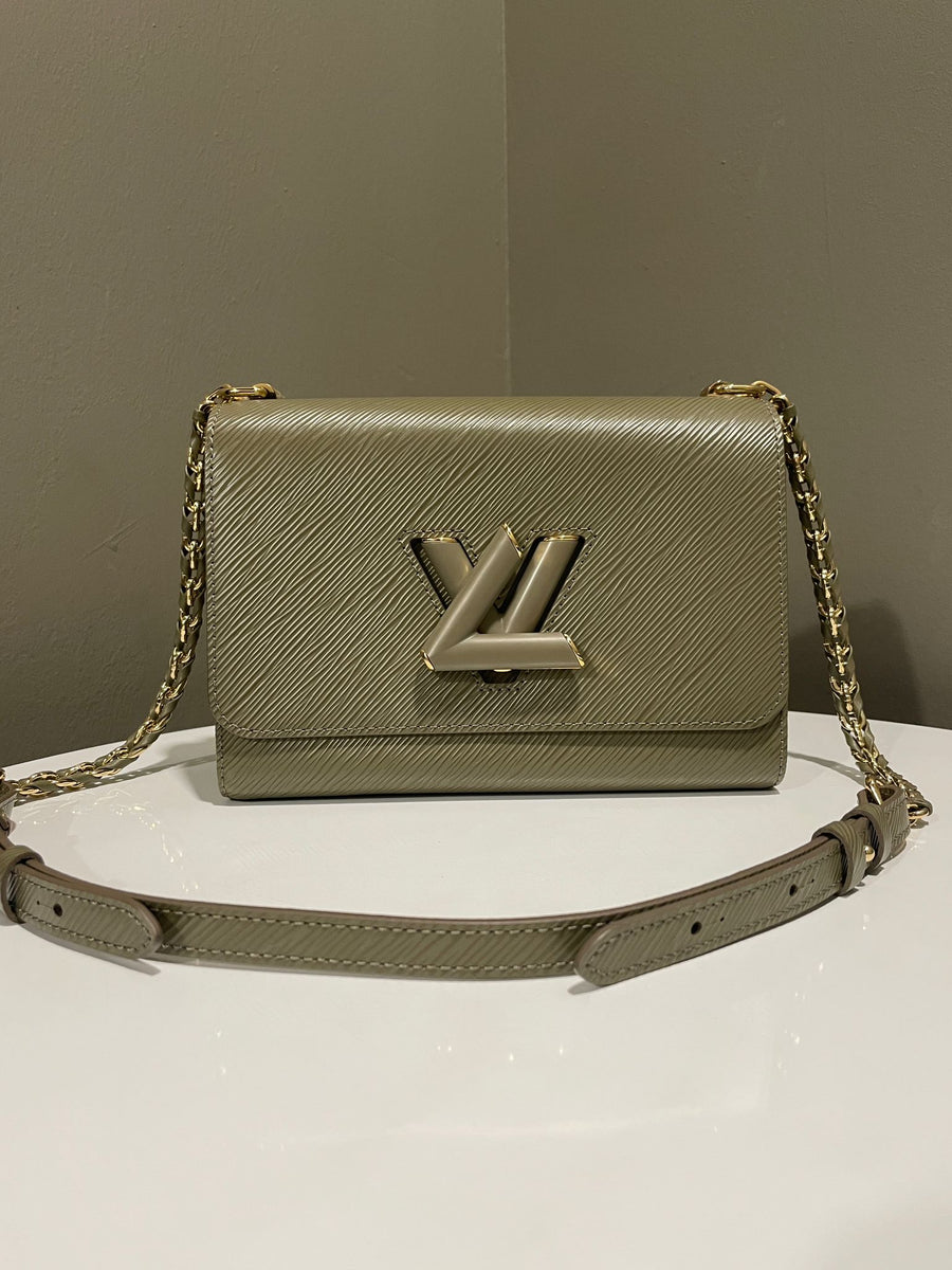 Louis Vuitton Twist MM Bag Khaki Epi Leather – LOVELOTSLUXURY