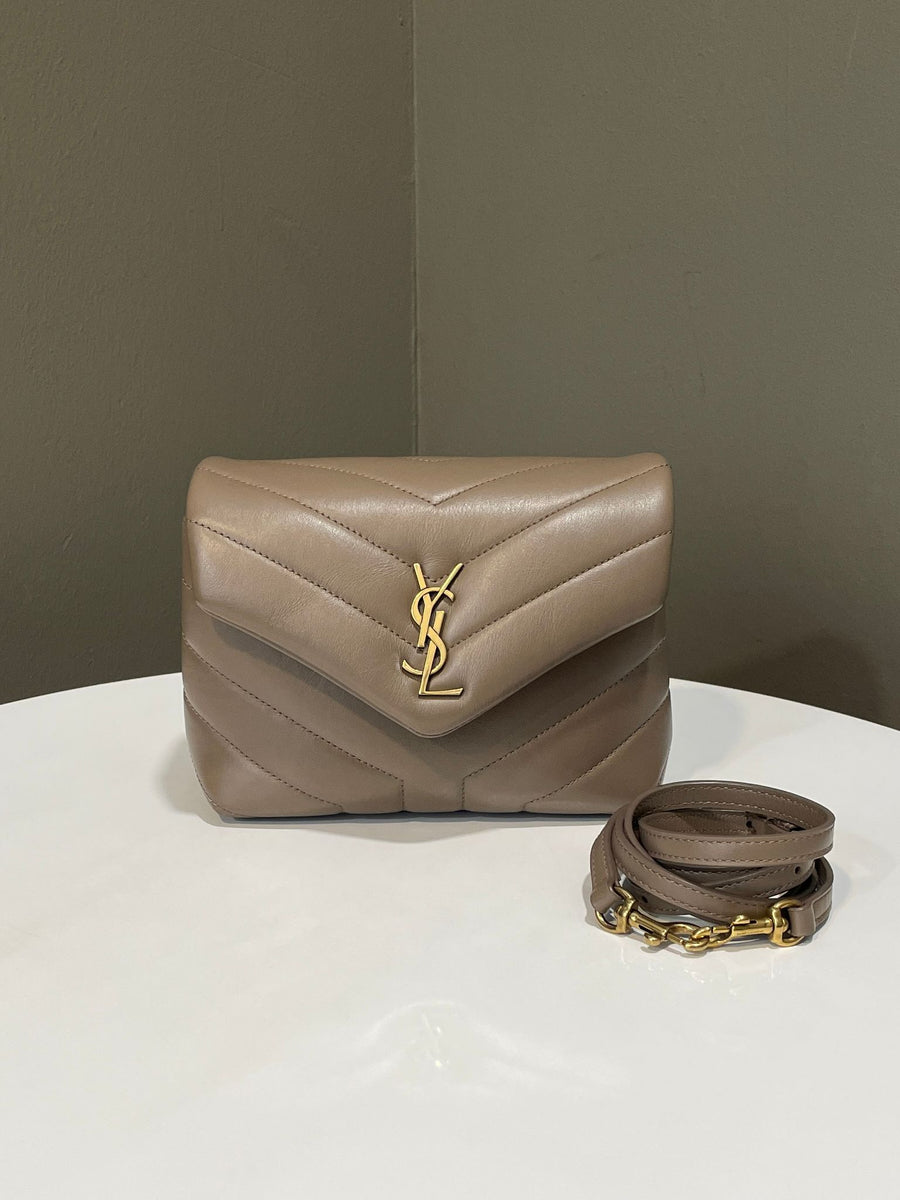 Ysl Toy Loulou Beige Saint Laurent Loulou Toy Taupe – LOVELOTSLUXURY