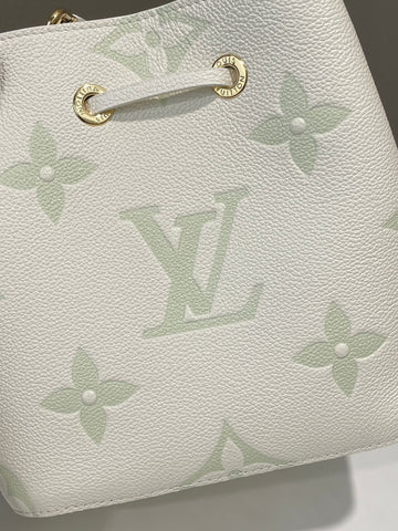 Open image in slideshow, Louis Vuitton NéoNoé Bucket BB Matcha Monogram Empreinte
