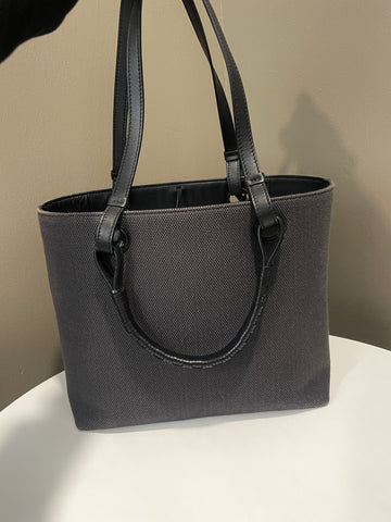 Open image in slideshow, Loewe Anagram Tote Bag Black/ Grey