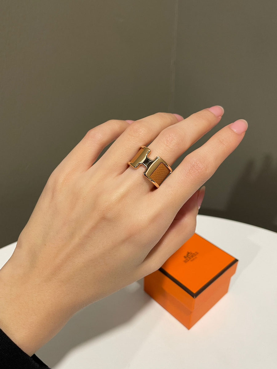 【クールな存在感】HERMES olympe リング ラージモデル Hermes Olympe Ring Large Model Gold – LOVELOTSLUXURY