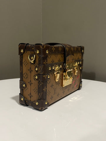 Open image in slideshow, Louis Vuitton Petite Malle Monogram Reverse