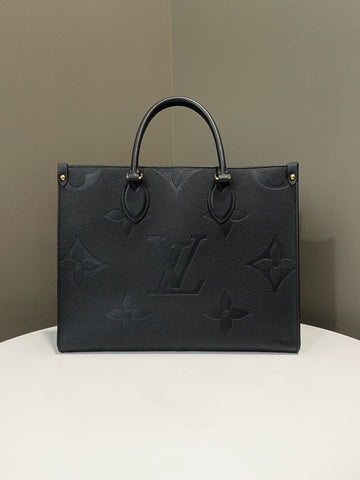 Open image in slideshow, Louis Vuitton Onthego MM Black Empreinte