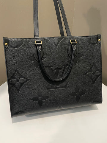 Open image in slideshow, Louis Vuitton Onthego MM Black Empreinte