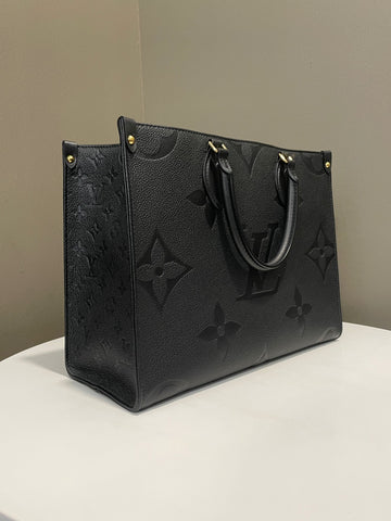 Open image in slideshow, Louis Vuitton Onthego MM Black Empreinte