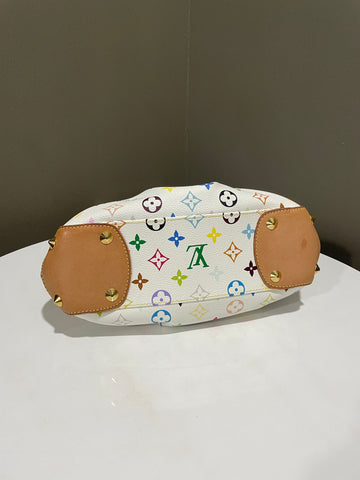 Open image in slideshow, Louis Vuitton Judy PM Monogram Multicolor Blanc