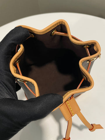 Open image in slideshow, Louis Vuitton Nano Noe Monogram