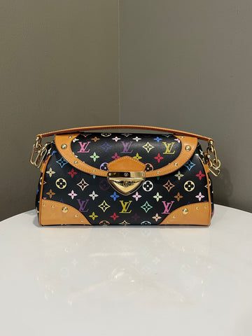 Open image in slideshow, Louis Vuitton Marilyn Bag Black / Multicolor Monogram