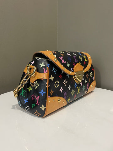 Open image in slideshow, Louis Vuitton Marilyn Bag Black / Multicolor Monogram
