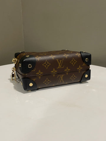 Open image in slideshow, Louis Vuitton Petite Malle Souple Monogram / Black