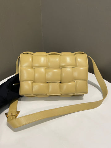 Open image in slideshow, Bottega Veneta Padded Cassette Tapioca Nappa Leather