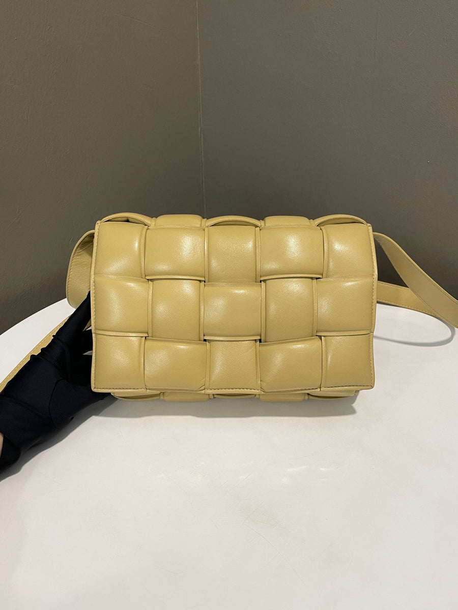 Bottega Veneta Padded Cassette Tapioca Nappa Leather