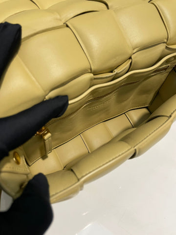 Open image in slideshow, Bottega Veneta Padded Cassette Tapioca Nappa Leather