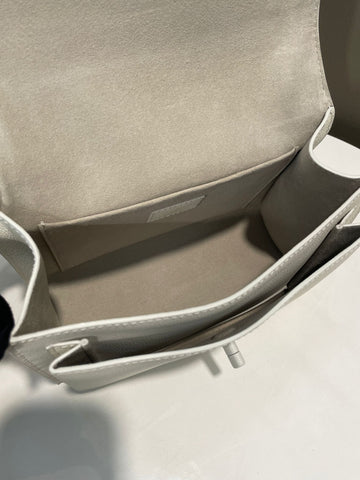 Open image in slideshow, Louis Vuitton Mylockme Chain Bag White Calfskin