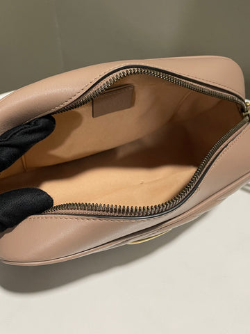 Open image in slideshow, Gucci Marmont Camera Bag Nude Beige