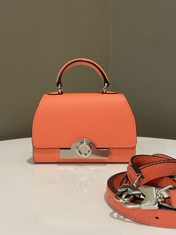 Open image in slideshow, Moynat Rejane Nano Bag Blush Grainy Leather