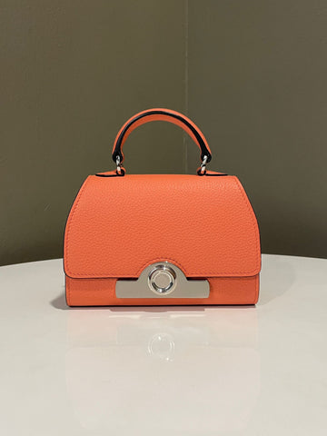 Open image in slideshow, Moynat Rejane Nano Bag Blush Grainy Leather