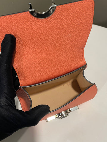 Open image in slideshow, Moynat Rejane Nano Bag Blush Grainy Leather