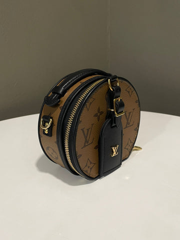 Open image in slideshow, Louis Vuitton Mini Reverse Boite Chapeau Monogram