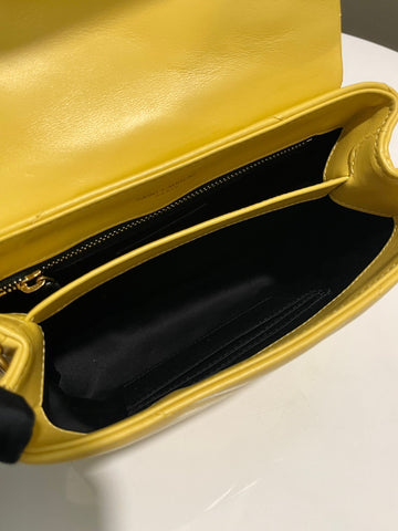 Open image in slideshow, Saint Laurent Loulou Toy Jaune