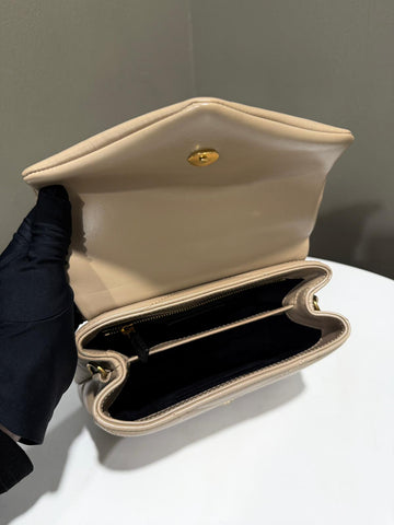 Open image in slideshow, Saint Laurent Loulou Toy Taupe