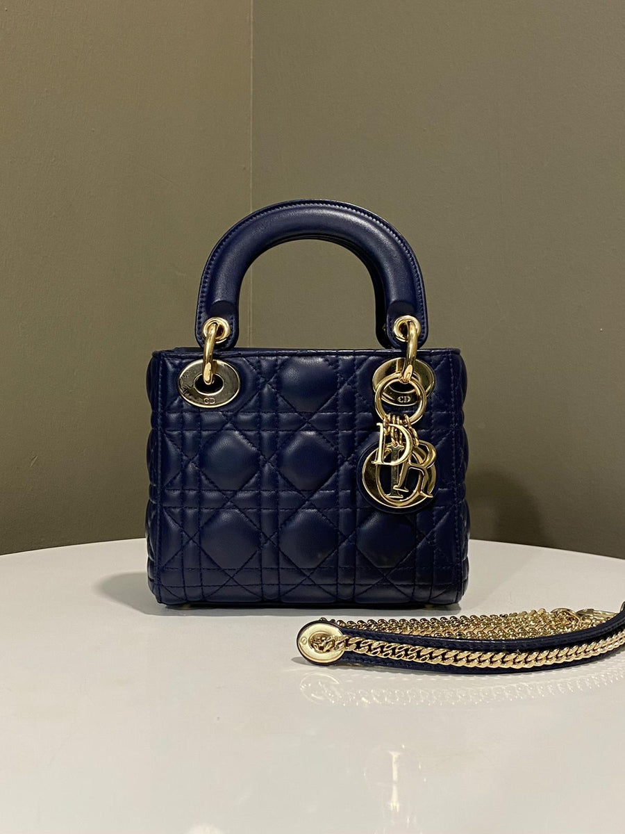 【ヴィンテージ】Rank:S☆Dior Dark Navy Lady Mini バック WhatsAppImage2025-02-04at4.19.