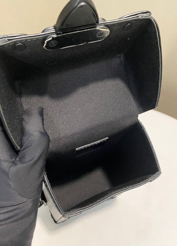 Open image in slideshow, Louis Vuitton Vertical Wearable Trunk Wallet Monogram Eclipse