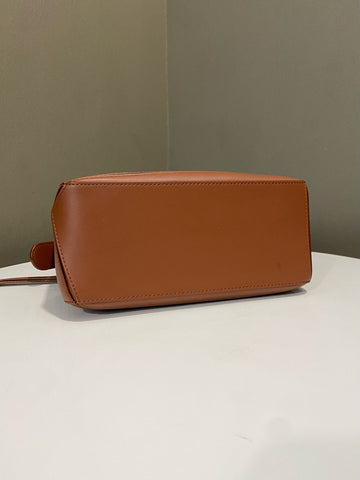 Open image in slideshow, Loewe Howl’s Moving Castle Puzzle Bag Tan Calfskin