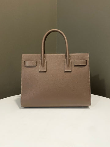 Open image in slideshow, Saint Laurent Sac De Jour Etoupe Grainy Leather