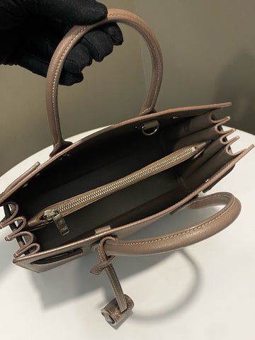Open image in slideshow, Saint Laurent Sac De Jour Etoupe Grainy Leather