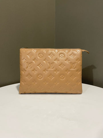 Open image in slideshow, Louis Vuitton Coussin PM Camel Lambskin