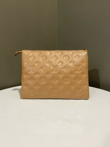 Open image in slideshow, Louis Vuitton Coussin PM Camel Lambskin
