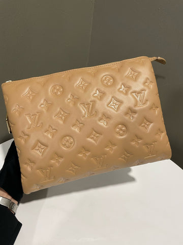 Open image in slideshow, Louis Vuitton Coussin PM Camel Lambskin