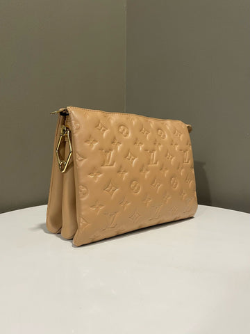 Open image in slideshow, Louis Vuitton Coussin PM Camel Lambskin