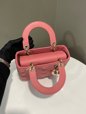 Open image in slideshow, Dior My Lady ABC Dior Pink Lambskin
