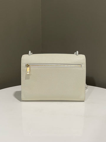 Open image in slideshow, Louis Vuitton Mylockme Chain Bag White Calfskin