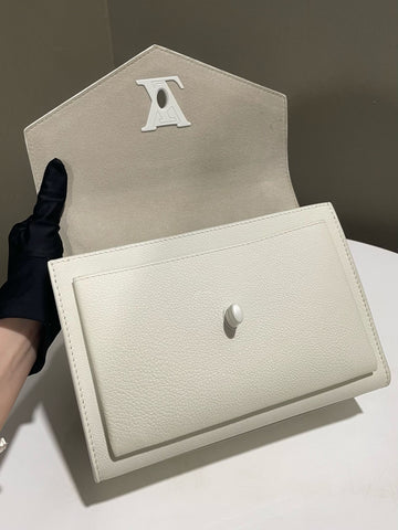 Open image in slideshow, Louis Vuitton Mylockme Chain Bag White Calfskin