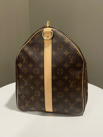 Open image in slideshow, Louis Vuitton Keepall Bandoulière 55 Classic Monogram