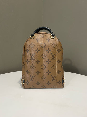 Open image in slideshow, Louis Vuitton Palm Spring Mini Backpack Monogram Reverse