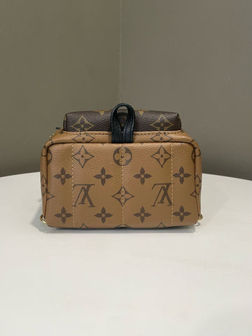 Open image in slideshow, Louis Vuitton Palm Spring Mini Backpack Monogram Reverse